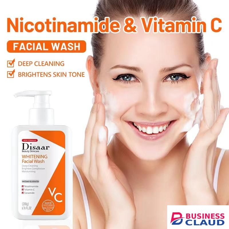 Disaar vitamin c whitening facial wash with nicotinamide