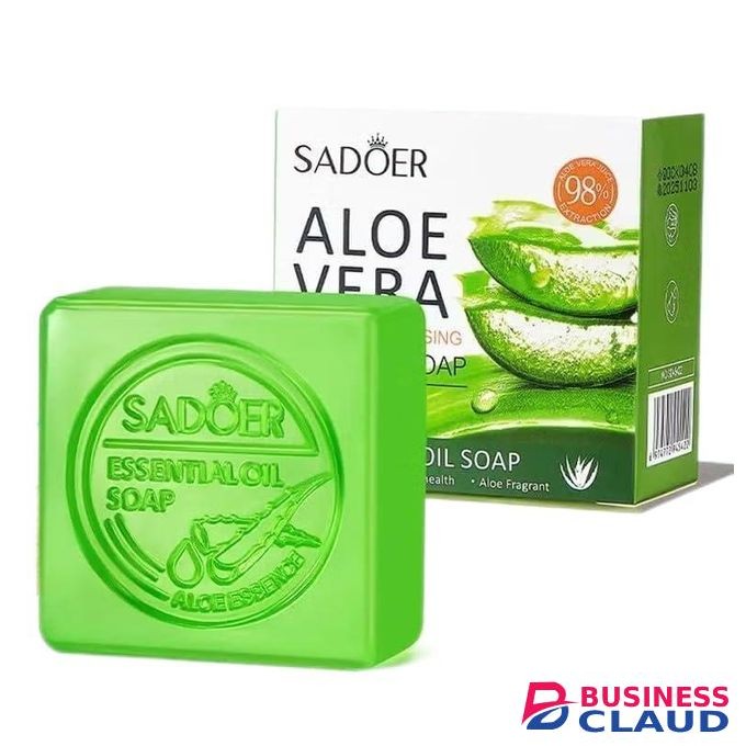 SADOER Aloe Vera Essential Oil Soap.