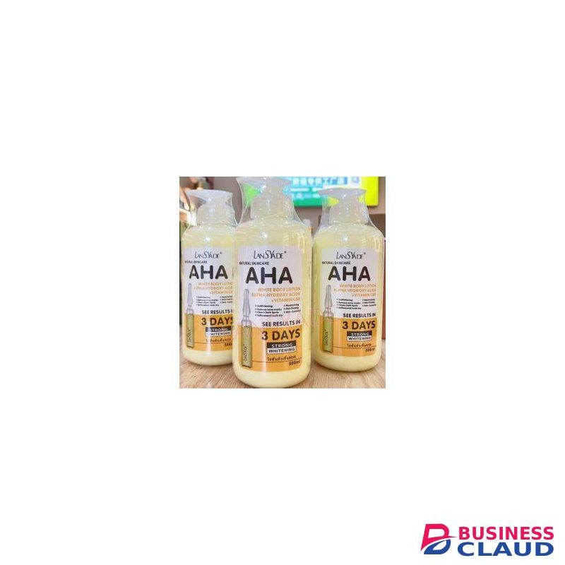 LansYade AHA Lotion 5x Body Whitening Alpha Hydrox Acid +Vitamin C And E