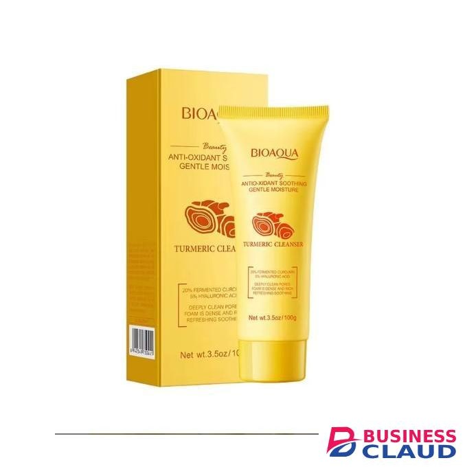 BIOAQUA Turmeric Cleanser Anti-Oxidant Soothing Gentle Moisture