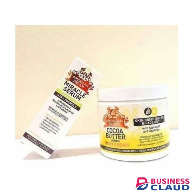 American Dream Coco Butter Lemon Cream +serum