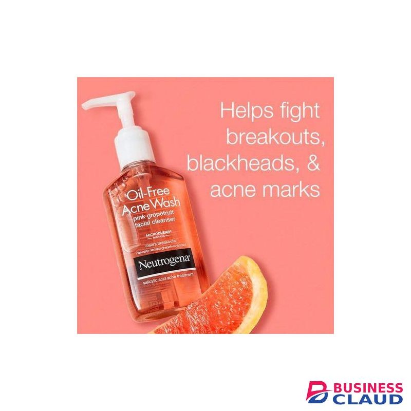 Neutrogena Oil Free Acne Acne Wash Grapefruit Facial Cleanser