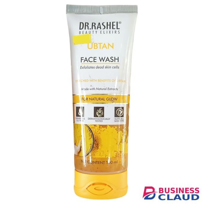 DR RASHEL UBTAN FACE WASH Exfoliates Dead Skin Cells FOR NATURAL GLOW All Skin Types jm