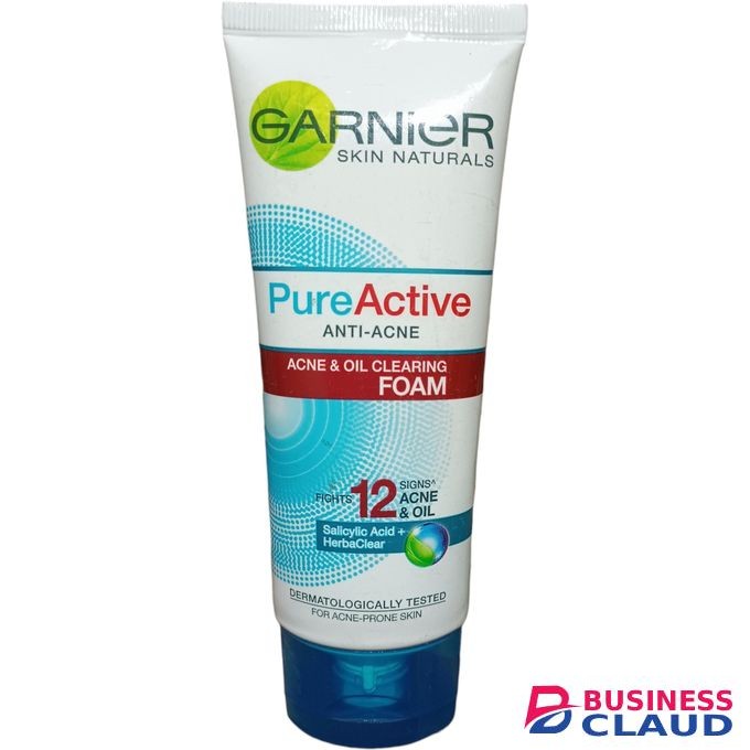 Pure Active Anti Acne & Oil Clearing Face Foam With Salicylic Acid & HerbaClear Wash