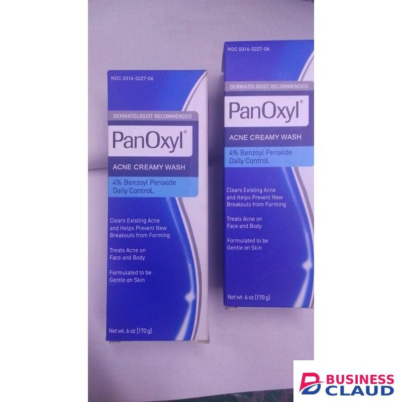 PanOxyl acne wash, benzoyl peroxide cleanser