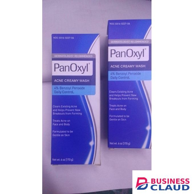 PanOxyl acne wash, benzoyl peroxide cleanser