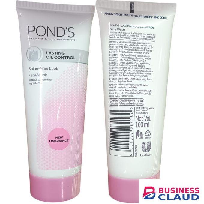 Pond's Lasting Oil Control Face Wash With Oil Controlling Ingredients