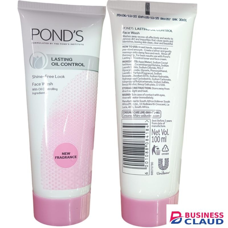 Pond's Lasting Oil Control Face Wash With Oil Controlling Ingredients