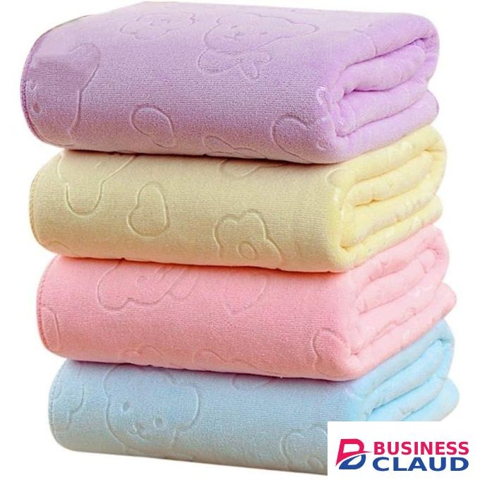 Premium Hooded Baby Towel Set - Ultra-Soft and Super Absorbent Bamboo Fiber Bath Towel - Hypoallergenic Newborn Hooded Wrap for Sensitive Skin - Large Thick Infant Bath Blanket