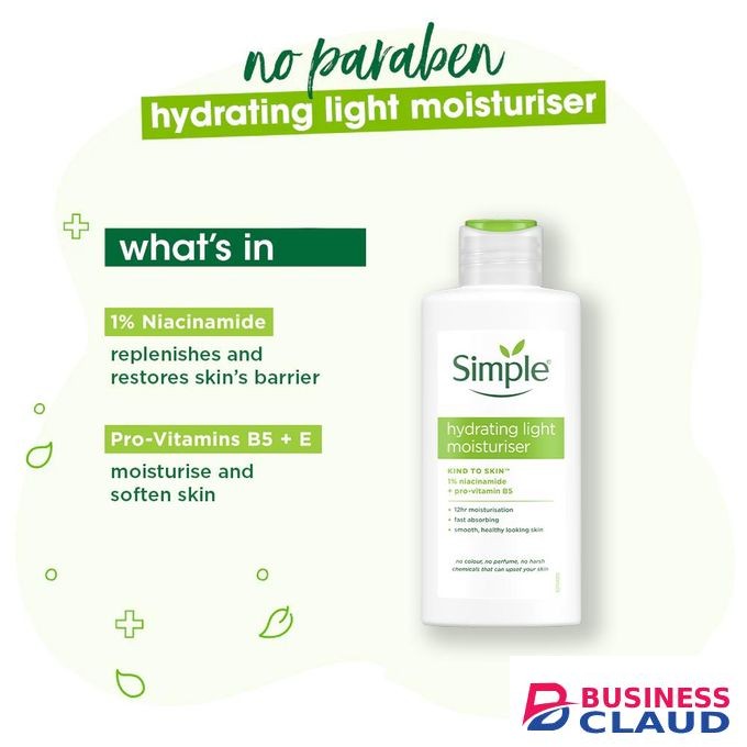 Simple Combo Pack, Refreshing Face Wash, Soothing Facial Toner and Hydrating Light Moisturiser