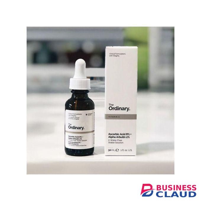 The Ordinary Vitamin C Ascorbic Acid 8%+Alpha Arbutin 2%- Brightening Skin Tone ,Antiaging