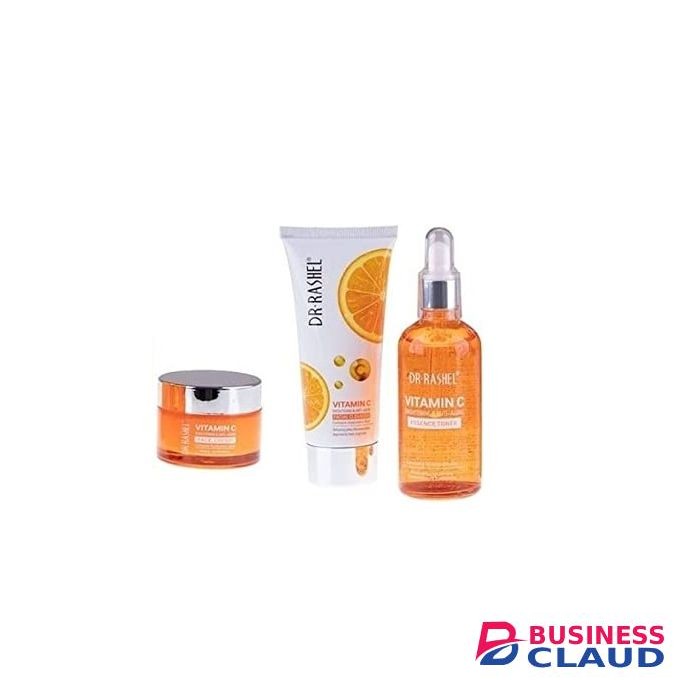 Dr. Rashel Vitamin C Essence Toner + Cream + Cleanser