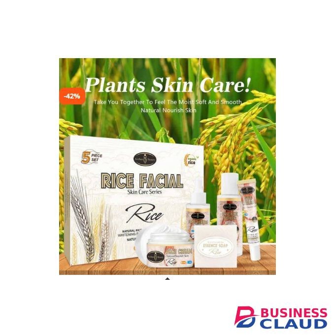 Aichun Beauty Rice Facial Skin Care Series Set 5pc