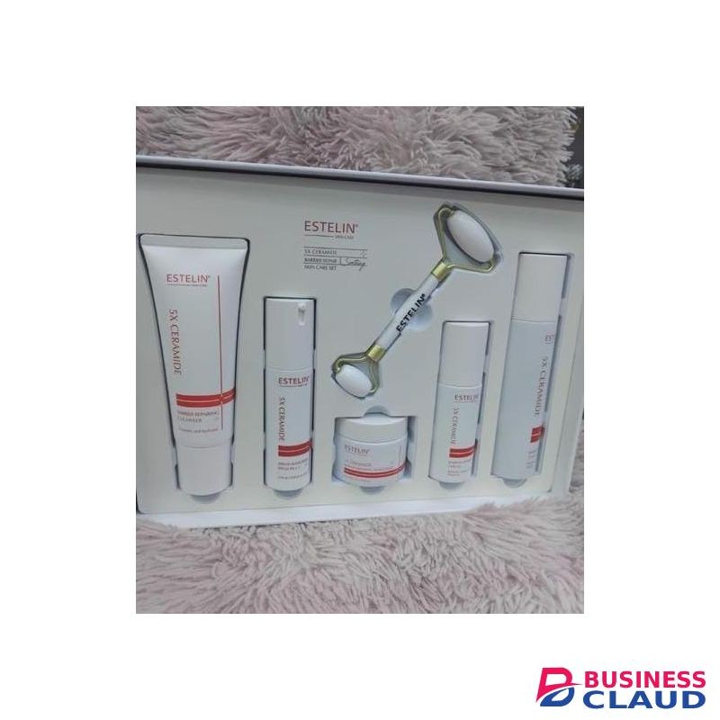 ESTELIN 6in1 5x Ceramide , barrier Repair,Perfect Renew Youth Skin Care Set