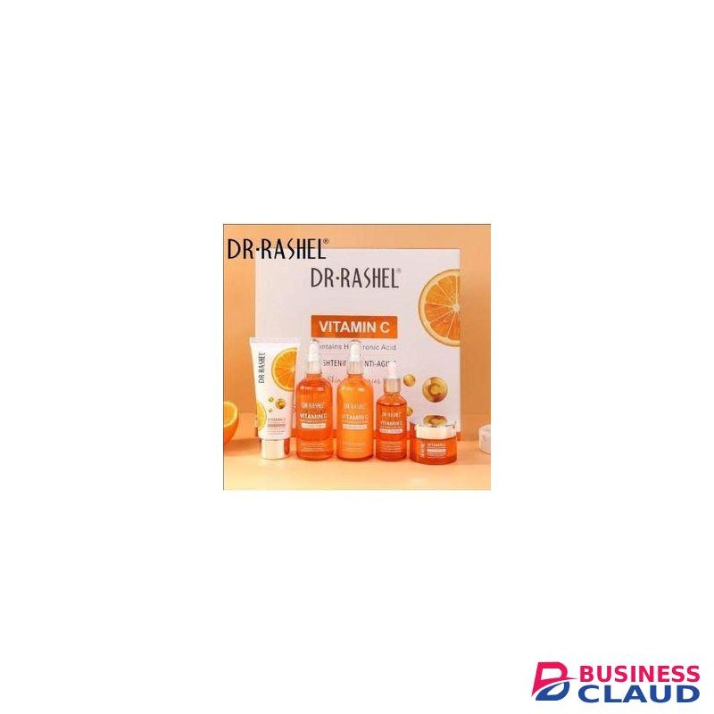 Dr. Rashel Vitamin C Brightening & Anti Aging Skin- 5 Piece Set