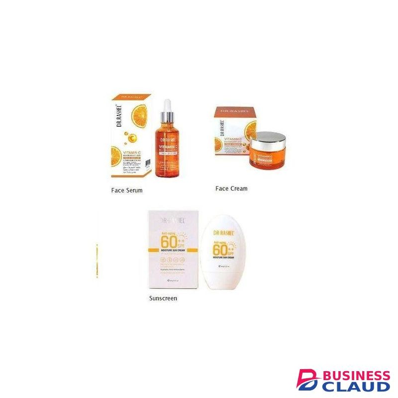 DR RASHEL DR RASHEL' 3 In1 1 Set Face Serum + Face Cream + Sunscreen