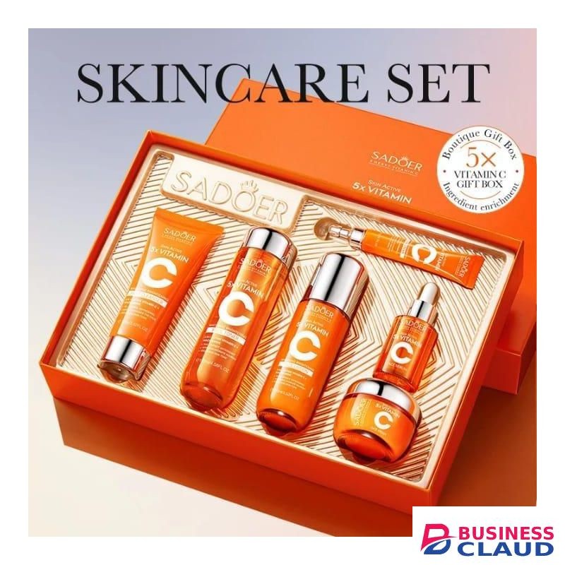 Sadoer 5X Vitamin C Skincare Set 6pcs