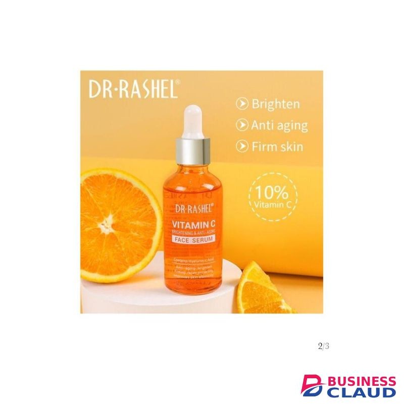 DR RASHEL Vitamin C Brightening and Anti aging 2 sets:face serum 50 ml & Face Cream 50 g
