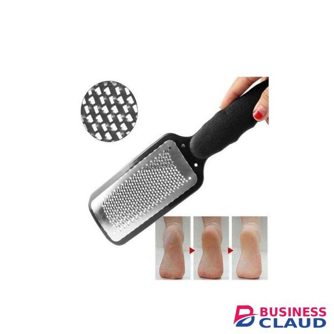 Foot Care Rasp File – Pedicure Callus Remover Tool For Hard Skin, Cracked Heels, Dry Feet & Dead Skin – Stainless Steel Foot Scraper For Smooth, Soft Feet At Home