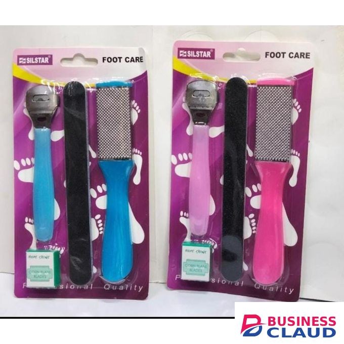 Silstar Foot Care File Pedicure Callus Remover Hard Dead Skin Scrubber