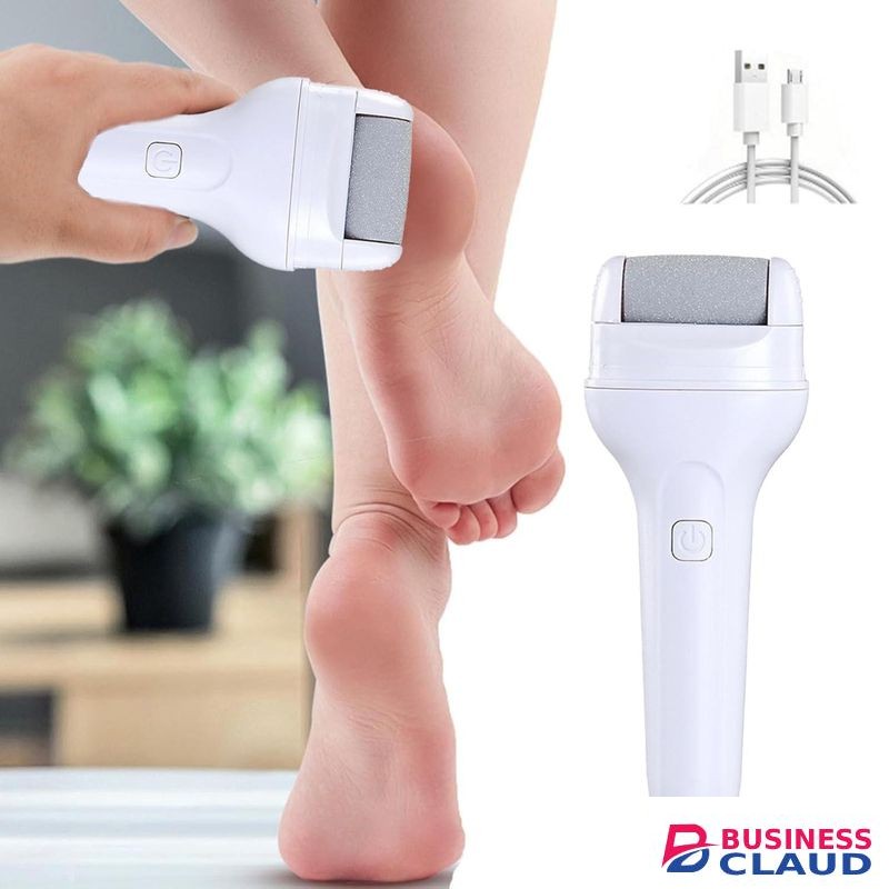 Electric Callus Remover, Portable Rechargeable Foot File Pedicure Tools with 2 Speed, Waterproof Pedicure Kit for Hard Cracked Dry Skin