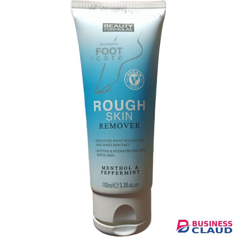 Beauty Formulas Intensive Foot Care Rough Skin Remover With Menthol & Peppermint jm