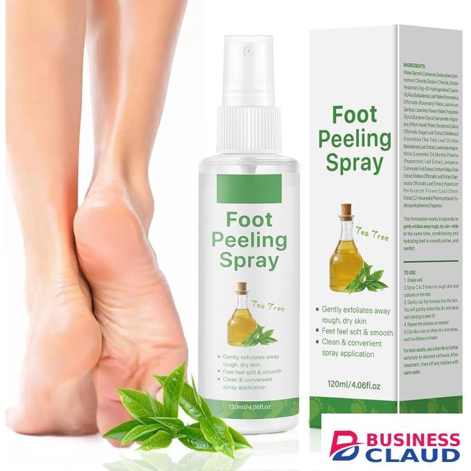 MOOYAM Foot Peeling Spray – Dead Skin & Callus Remover, Cracked Heel Repair, Exfoliating & Moisturizing Foot Care for Men & Women
