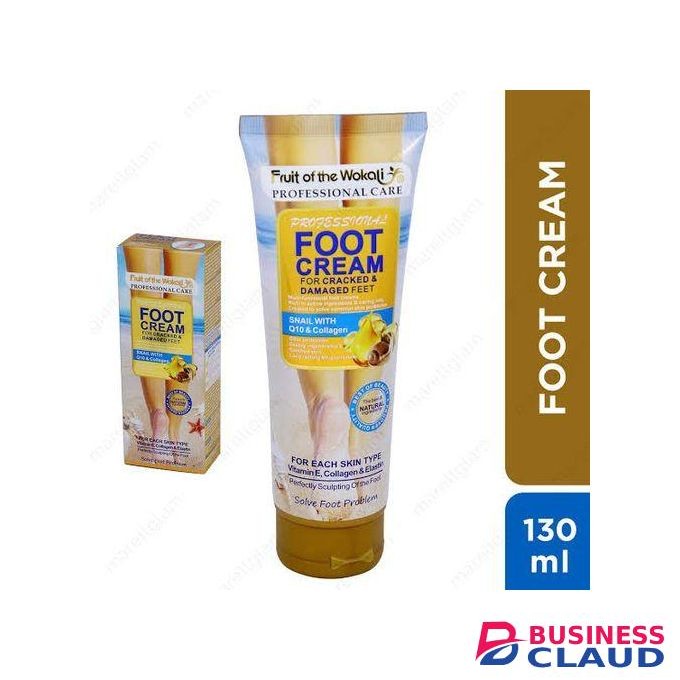 Fruit Of The Wokali Foot Repair Cream For Rough,Dry & Cracked Feet.