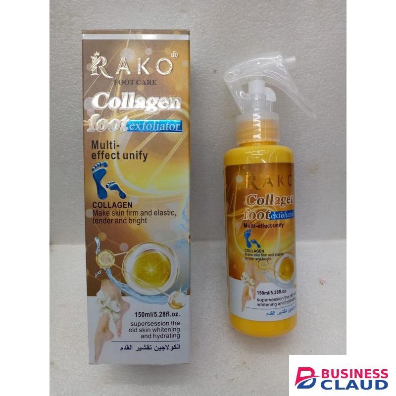 Collagen MULTI_EFFECT UNIFT FOOT CARE EXFOLIATOR +FREE PEN