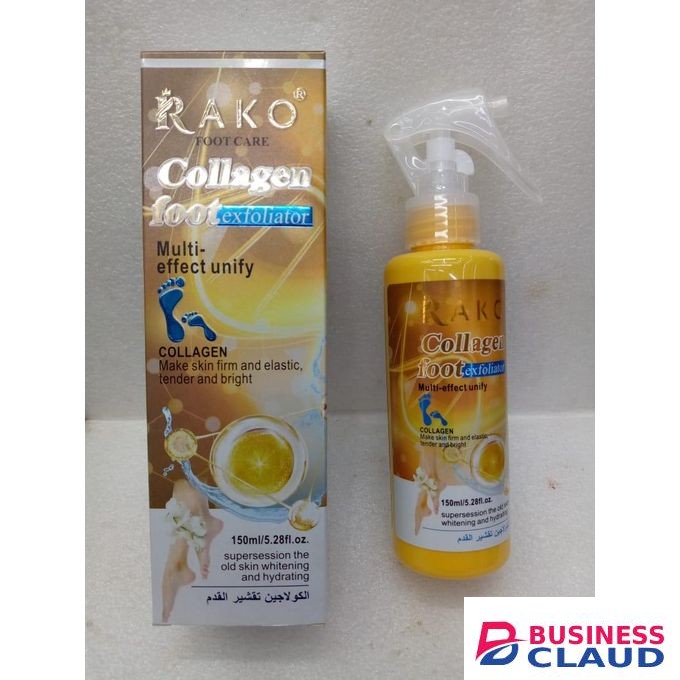 Collagen MULTI_EFFECT UNIFT FOOT CARE EXFOLIATOR +FREE PEN