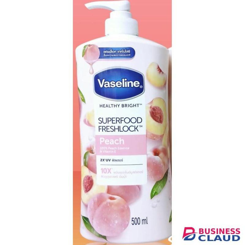 Vaseline Superfood Freshlock Peach Body