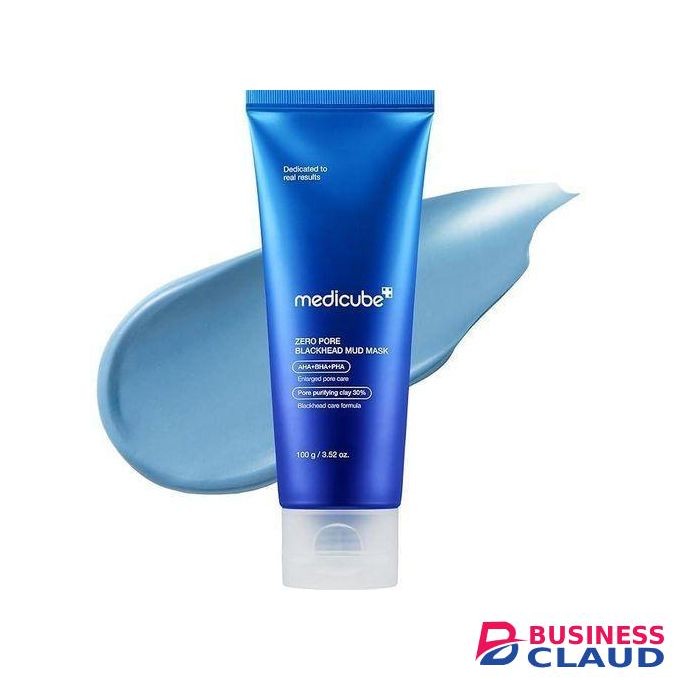 Medicube Zero Pore Blackhead Mud Facial Mask, Skin Cooling & Pore Tightening - 3 Minute Quick Dry Formula with AHA, BHA, PHA, and Pore-Purifying Clay, Korean Mud Mask 100g, 3.52 oz