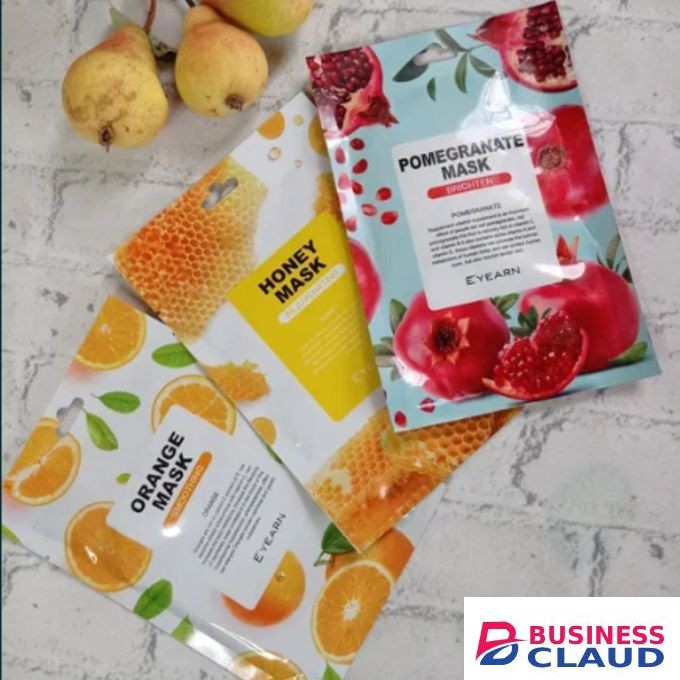 E'YEARN Vitamin C Korean Glow Facial Sheet Mask