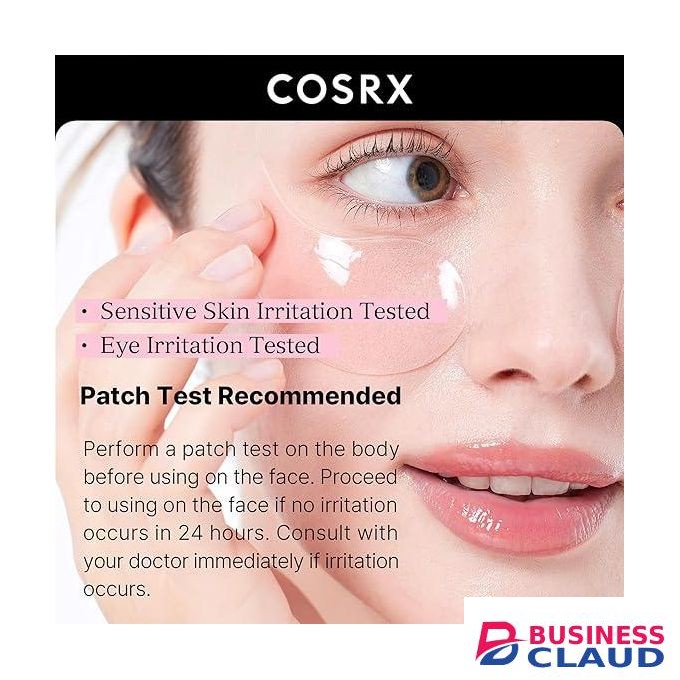 Cosrx Under Eye Mask, Peptide Collagen Hydrogel Eye Patch For Puffy Eyes And Dark Circles, 60 Under Eye Patches, Korean Skin Care