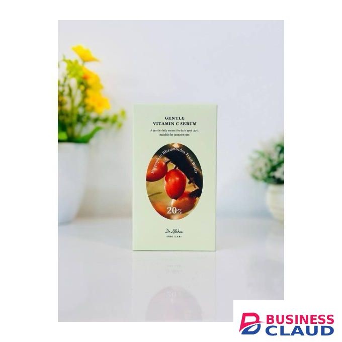 Dr.Althea Gentle Vitamin C Serum,A gentle serum that contains 20% Hippophae Rhamnoides Fruit water,with Niacinamide, Daily Vitamin C Serum for All Skin Types ,Helps Remove Dark Spots & Uneven Skin Tone ,Korean Vegan Skin Care , 30ml