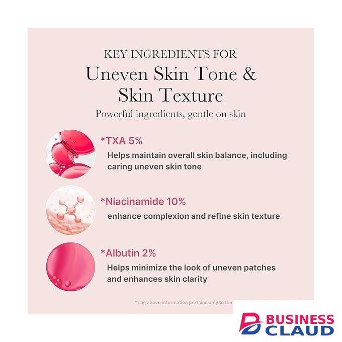 Medicube TXA+Niacinamide 15% Glow Facial Serum For After Spot Care, All-in-One Daily Korean Skincare, Uneven Skin Tone, Texture, And Hydration Care High-Potency Tranexamic Acid 5%