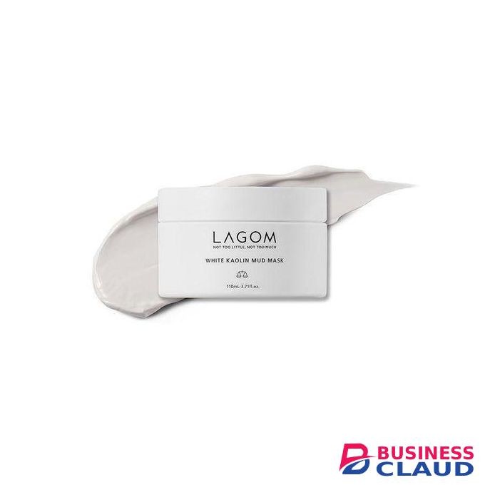 LAGOM White Kaolin Mud Mask for Blackhead Care, Purifying Pore, Dermatologically Tested, for Makeup Boosting,110ml,3.71 fl.oz