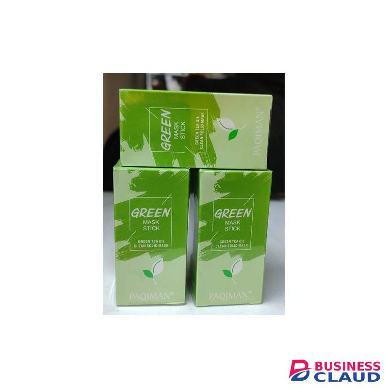 Green Tea Green Face Mask Stick For Deep Pore Cleansing, Moisturizing, Skin Brightening&Blackhead Remover