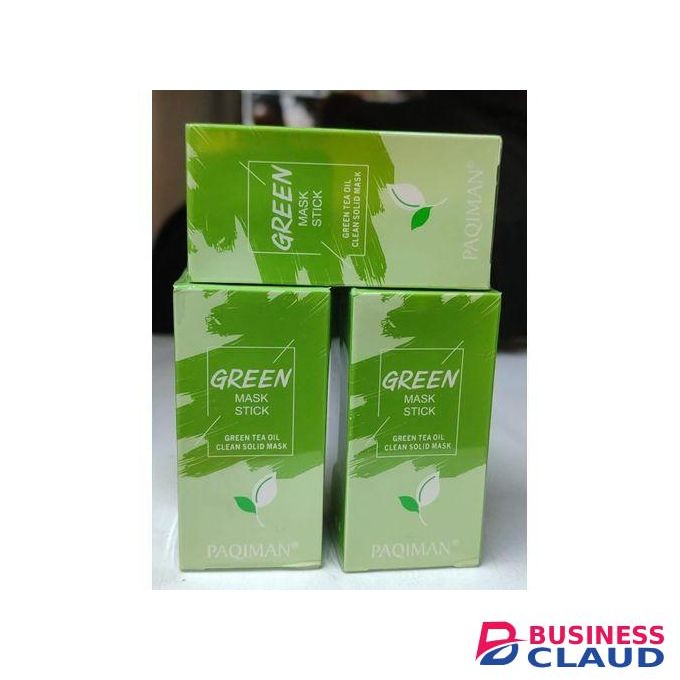 Green Tea Green Face Mask Stick For Deep Pore Cleansing, Moisturizing, Skin Brightening&Blackhead Remover