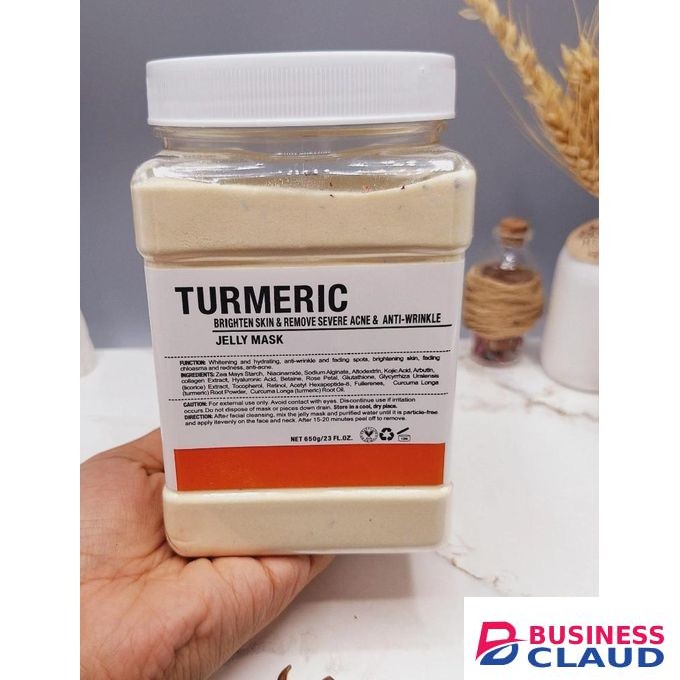 Turmeric Brighten Skin ,Anti-wrinkle, Clear Acne Facial Jelly Mask