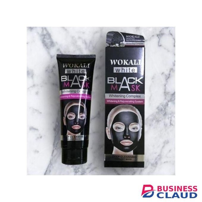 Wokali Black Peel-Off Face Mask Whitening Rejuvenating - 130ml
