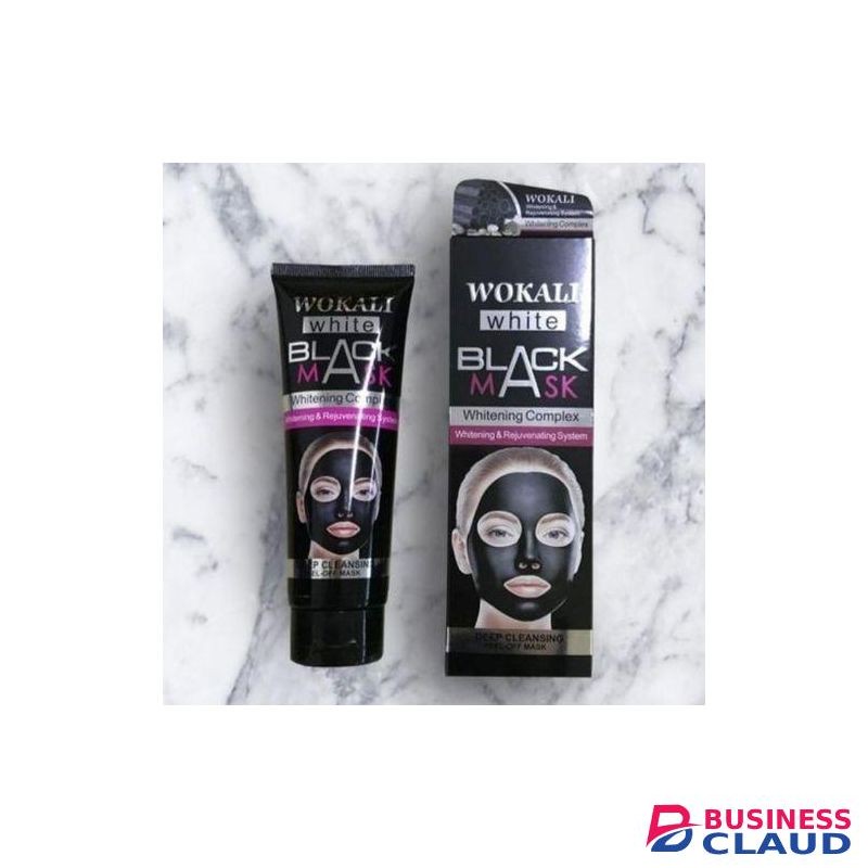 Wokali Black Peel-Off Face Mask Whitening Rejuvenating - 130ml