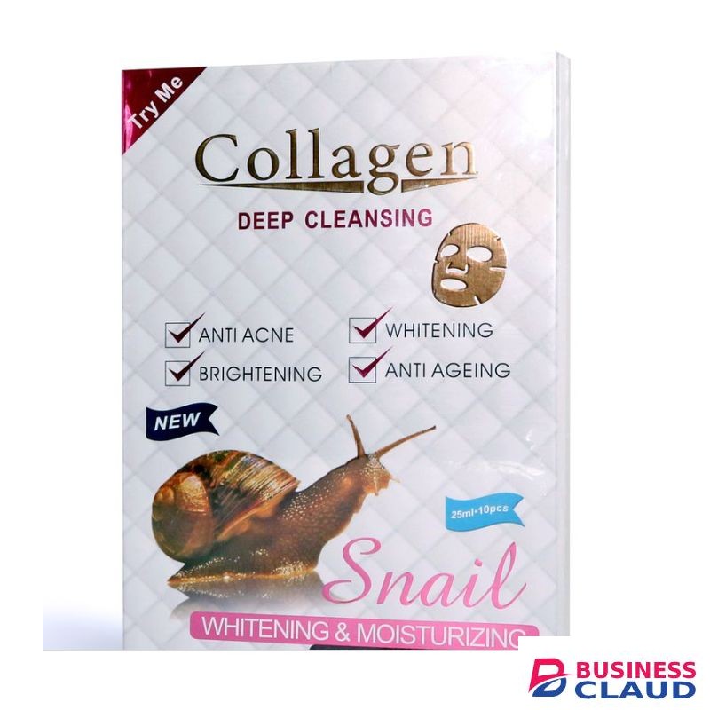 Collagen Snail Extract Brightening and Moisturizing Facial Masks