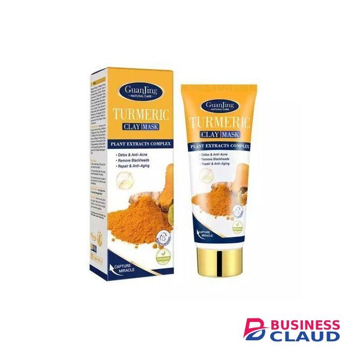 GUAN JING Turmeric Clay Mask , Detox Anti-acne Repair Anti-aging
