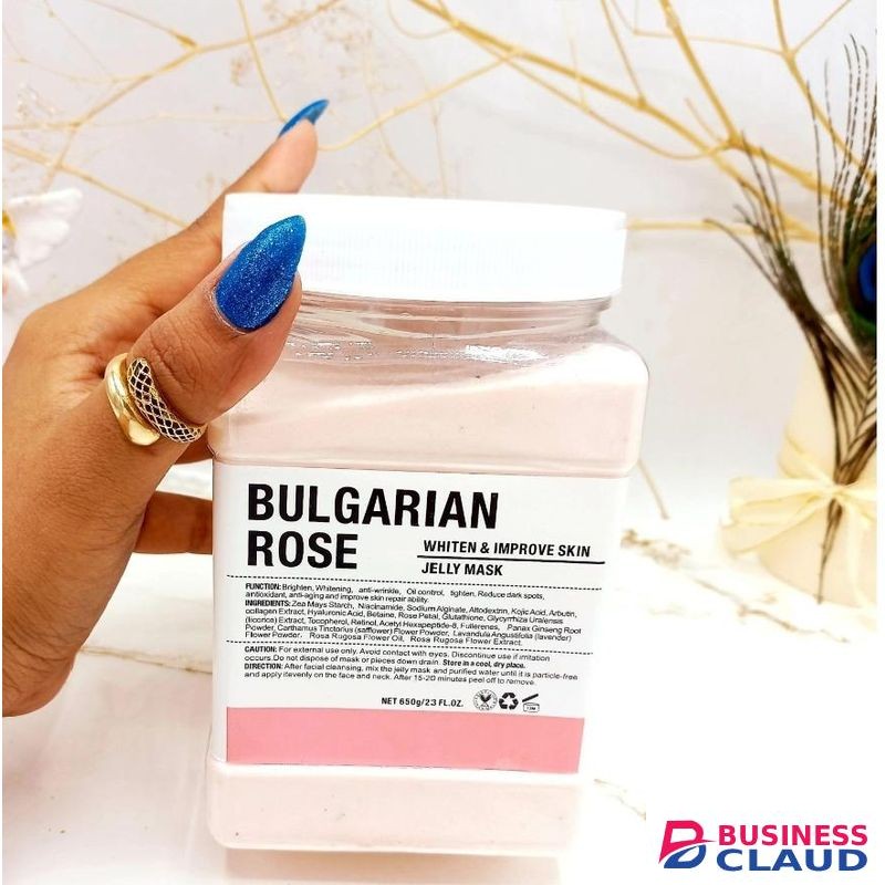 Rose Bulgarian Hydro Jelly Face Mask Peel Off Skinetic Hydro Jelly Mask Powder