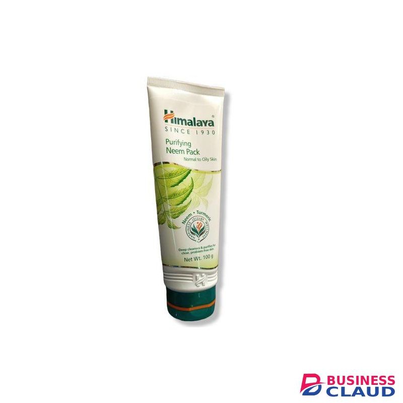 Himalayan Purifying Neem Pack Fuller's Earth Turmeric Oily Skin Pimples Clogged Skin Pores