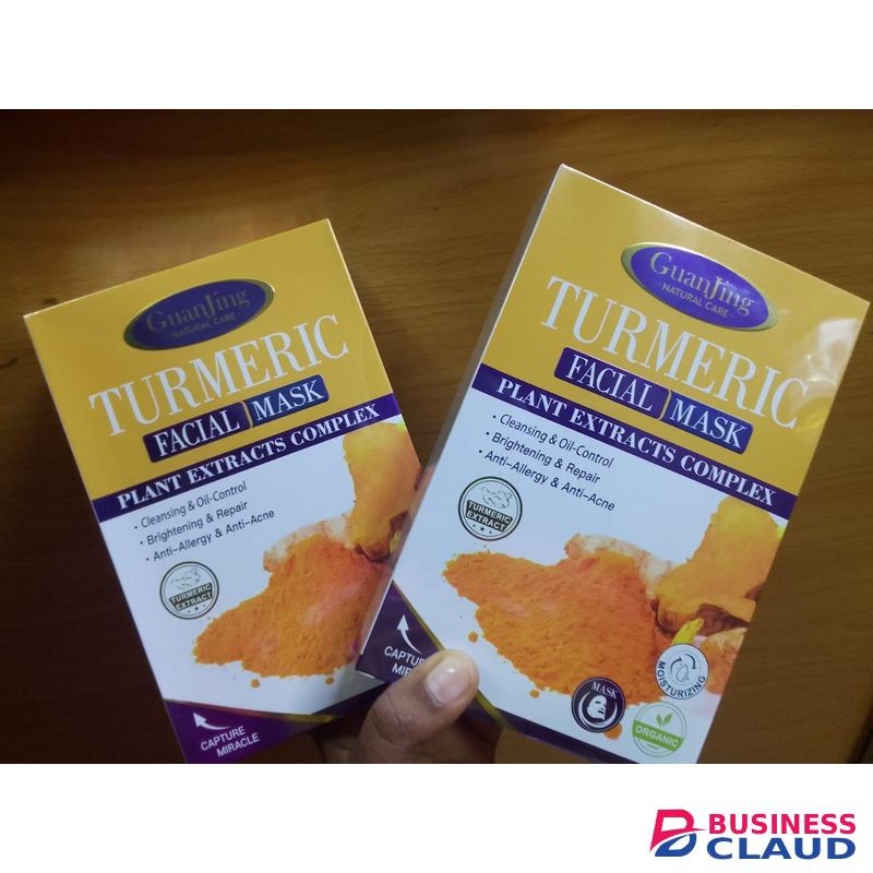 Guanjing Tumeric Facial Mask