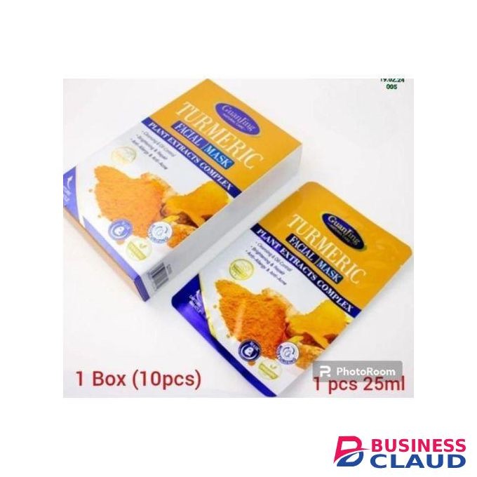 Guanjing Tumeric Facial Sheet Mask