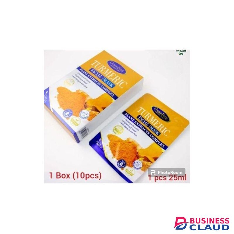 Guanjing Tumeric Facial Sheet Mask