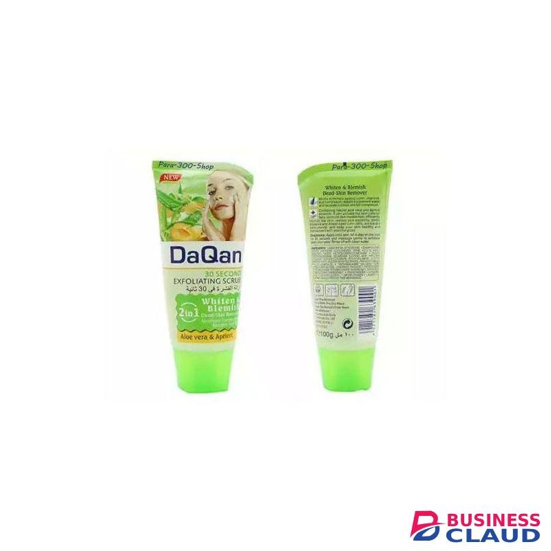 Daqan 2in1 Aloe Vera & Apricot Exfoliating Scrub , For All Skin Types